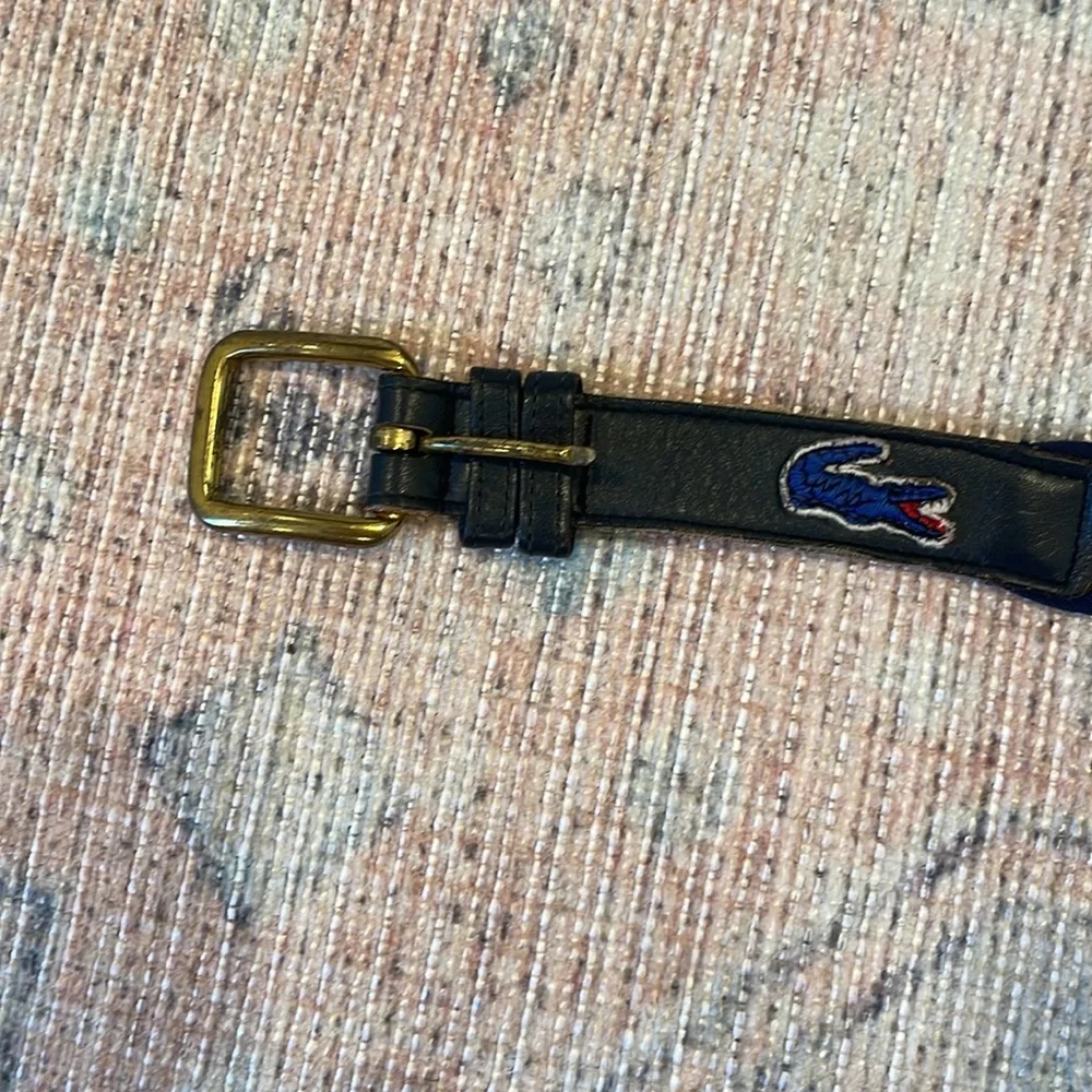 Boys vintage Lacoste belt 24/26